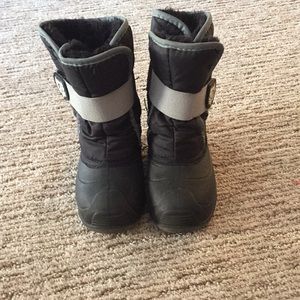 Toddler Boy Fleece lined  snow Boots